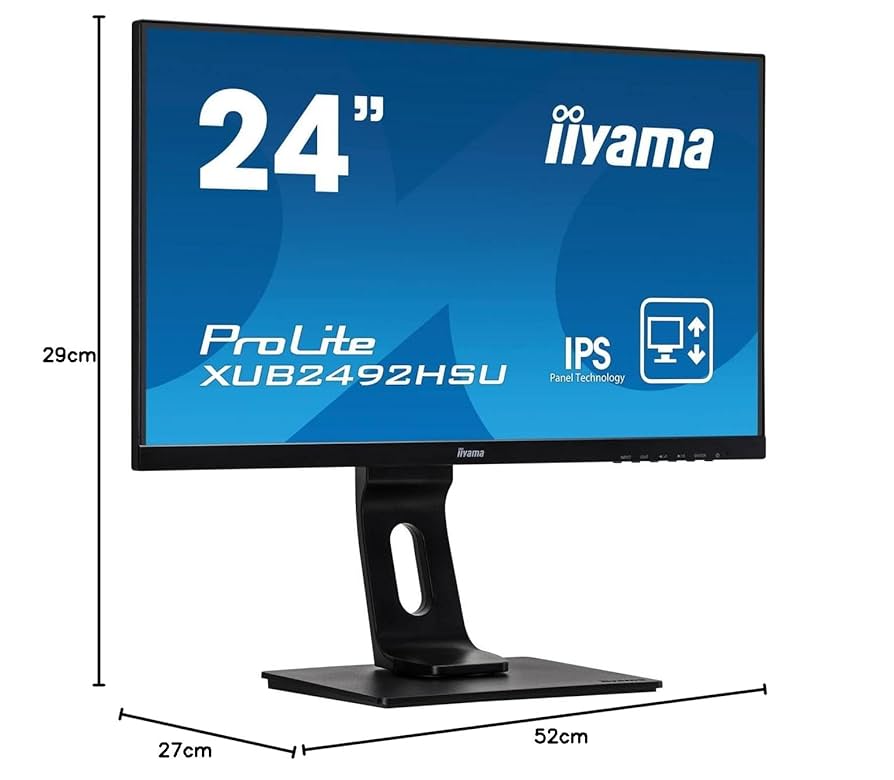 Amazon.co.jp: iiyama モニター ディスプレイ XUB2492HSU-B1